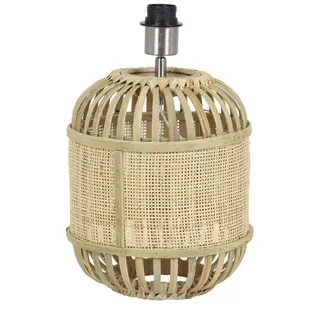 Light & Living Tischleuchte Tischleuchte Lampenfuß ALIFIA Light & Living Lampe Ø25x30 cm Bambus, ohne Leuchtmittel braun