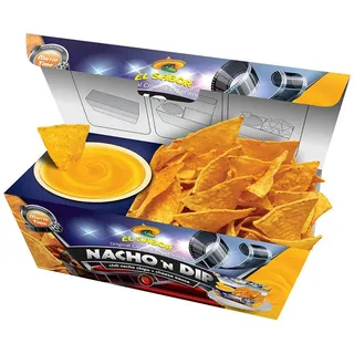 CHIPS El Sabor Nacho n Dip Cheese Chili Nachos mit Cheese Dip 175g