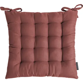 Sitzkissen DIEGO rot (LBH 40x40x6 cm) - rot - LBH 40x40x6 cm