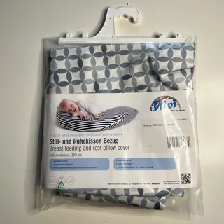 Stillkissen Bezug Ruhekissen Außenradius ca. 190cm Mosaik Alvi Weich Pflegeleich