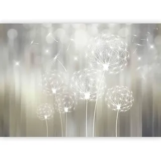 murando - Vlies Fototapete 400x280 cm - Foto Tapete Schlafzimmer Wohnzimmer Moderne Vliestapete XXL Wandtapete Motivtapeten Bildtapete 3d Effekt Wand Dekoration - Pusteblume Blumen Natur b-A-0280-a-b