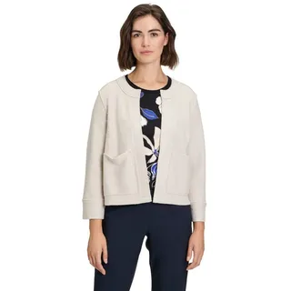 Betty Barclay Damen Blazer-Jacke mit Taschen beige,40 - 40