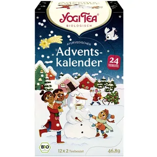 Yogi Tea Adventskalender 2025 Bio Tee | 24 Beutel | Ayurvedisch Vegan Geschenk
