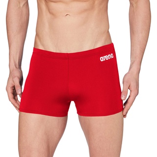 Arena Badehose Solid Short, Rot (rot/weiß), Gr. 7