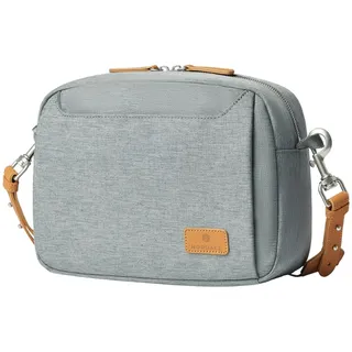 Nordace Siena Pro Travel Crossbody Bag – kompakt, sicher und stilvoll für Alltag und Abenteuer, Grau, Normal - Einheitsgröße
