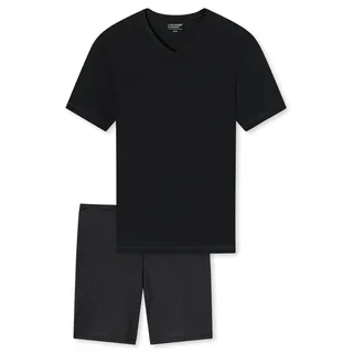 SCHIESSER Shorty Uncover Nightwear Schwarz 56
