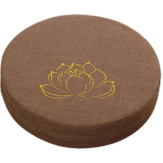 Colcolo Yogakissen Meditationskissen Meditationsmatte Tibetisches, Rund Waschbarer Bezug Yoga Sitzkissen, 40 cm x 6 cm