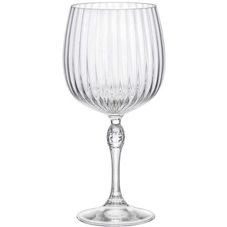 Bormioli Rocco Cocktailglas America 20s, Kristallglas, Gin Tonic Kelch Cocktailglas 745ml Kristallglas Transparent 6 Stück