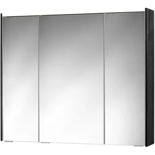 Sieper LED-Spiegelschrank 'KHX' schwarz matt 90,4 x 74 x 14,2 cm