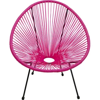 Kare Design Sessel Acapulco 73 x 78 x 85 cm pink