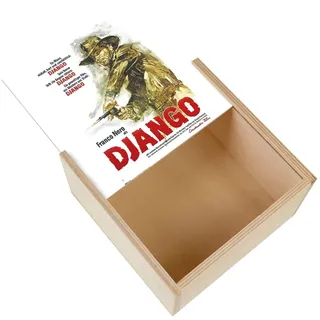 Fabulous Django Alte Filmplakat Retro Kino Poster Vintage Western (11 x 11 x 3,5 cm)