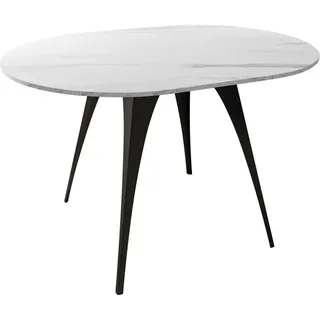Mirjan24 Carmina Ø 100 cm schwarz/weiß