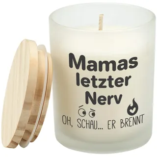 Funnli Geburtstagsgeschenk für Mama, Duftkerze im Frostglas Geschenke für Mama, Frosted Jar Aromatherapie Kerze Muttertagsgeschenke, Geschenk Mutter Frau zum Ostern Muttertag Geburtstag Weihnachten