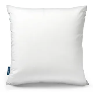 CALMONT Daunenkissen Daunenkissen 80x80 3-Kammer, Daunenkopfkissen 80x80 Daunenkissen 40x80, Füllung: Außenkammer: 90% Daunen, 10% Federn. Innenkammer: 100% Federn., Rückenschläfer, Seitenschläfer, Bauchschläfer 80 cm x 80 cm