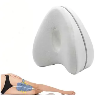 Memory Foam Kniekissen, Ergonomisches Beinpolster Für Seitenschläfer, Orthopädisches Kissen Zur Unterstützung Von Rücken, Hüfte Und Knien