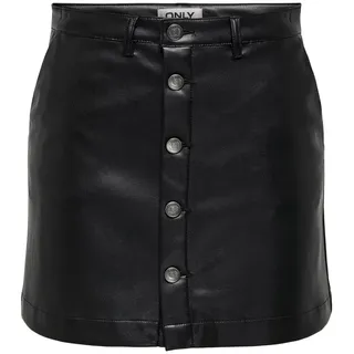 ONLY Lederrock in Black | Gr.: XS