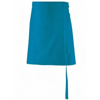 Exner Petguard EXNER Vorbinder, Gastro-Schürze, Küchen-Schuerze, Baumwoll-Mischgewebe, B 80 x H 45cm, Farbe türkis - 80 x 45 cm : 65% Polyester 35%Baumwolle 220 g/m2