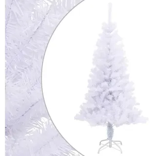 furnicato Künstlicher Weihnachtsbaum Weißer Weihnachtsbaum 150 cm mit 380 Zweigspitzen und, Schneebedeckte Tanne mit einfachem Stecksystem für den Innenbereich weiß Ø 80 cm x 80 cm x 150 cm x 150 cm