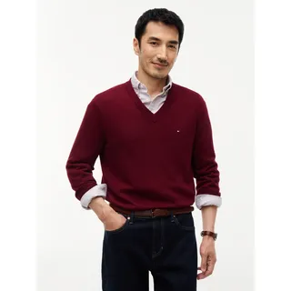 Tommy Hilfiger V-Pullover Rot L