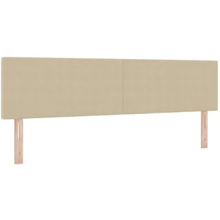 vidaXL Kopfteil Hellgrün-Grau 180 cm Cordstoff