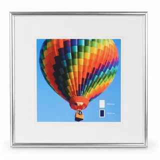 Ideal Trend Bilderrahmen Vintage Silber 30x30 cm 1 St.