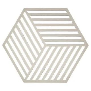 ZONE Denmark Hexagon Untersetzer, Warm Grey