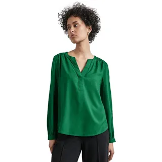 STREET ONE Langarmbluse in vibrant green | Gr.: 38