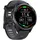 Schwarz/Carbongrau Titan DLC mit Silikon-Wechselarmband 22 mm Schwarz/Transparent Steinweiss