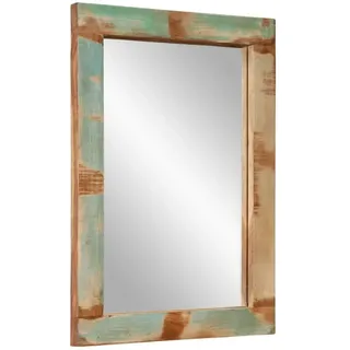 vidaXL Wandspiegel 70 x 50 cm Altholz