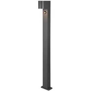 meine wunschleuchte Wegeleuchte Aluminium Höhe 100 cm mit Bewegungsmelder schwarz