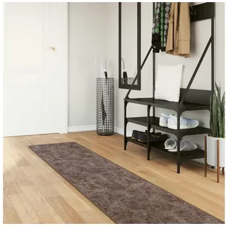vidaXL Teppichläufer Marsa Grau 450 x 50 cm