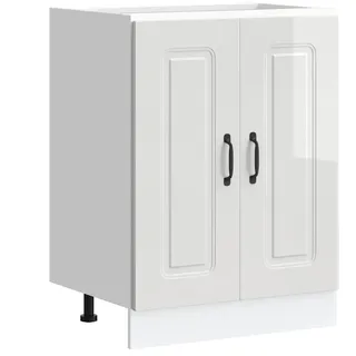 vidaXL Spülenunterschrank Kalmar 60 x 46 x 81,5 cm Weiß