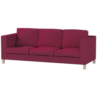 Dekoria Sofahusse Karlanda 3-Sitzer Sofa nicht ausklappbar kurz, Cotton Panama