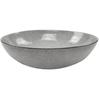 Suppenteller CLIFF, Ø 21 cm - Grau - Steingut