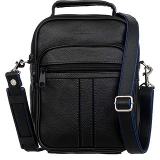 kaletnik Herren-Ledertasche Ostoja Wodnik - Schwarz