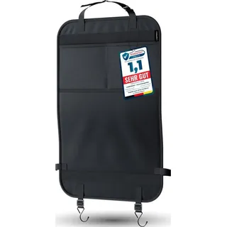 Kinder Autostoel Organizer Wasserfest Schwarz Basic - Schwarz