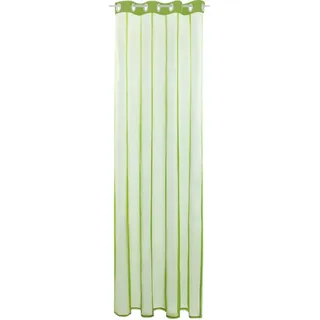 BestLivings Ösenschal Noella Transparent 140x145cm, Farbe: grün - olivgrün