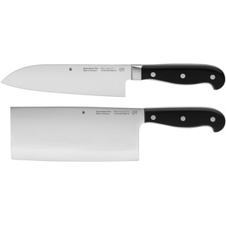 WMF Spitzenklasse Plus Asia Messerset 2teilig, Made in Germany, 2 Messer geschmiedet, Küchenmesser Set, Performance Cut, Spezialklingenstahl