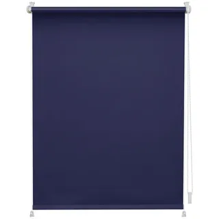 Lichtblick Thermo-Rollo / Verdunkelungsrollo Klemmfix 80 x 200 cm blau