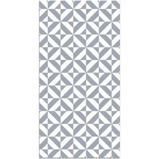 Panorama Vinylteppich - Modell Blau Geometrie 300x200 cm - Verschiedene Größen - Deko Küche, Läufer und Outdoor