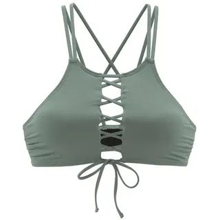 BENCH Bikini-Top Damen Grün 40