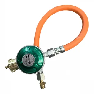 stellfeld & ernst gmbh Umrüstset von Schraub-Kartusche auf Propan- Gasflasche für Grills und K...