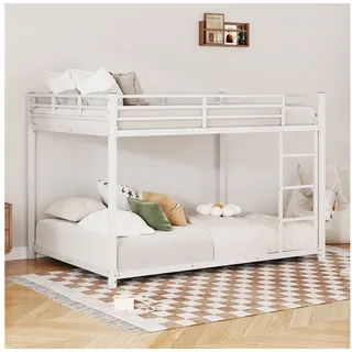 HAUSS SPOLE Etagenbett 160×200 mit Matratze Etagenbett Metallbett Kinderbett Hochbett