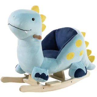 HEUNEC 738072 - SCHAUKEL Dino hellblau, 60 cm