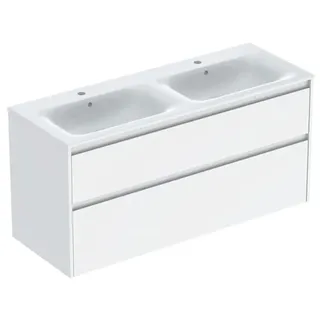 Geberit Renova Plan Doppelmöbelwaschtisch 130 x 62,1 cm (504.042.01.1)