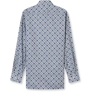 Olymp "OLYMP Luxor, Modern Fit, New Kent", Herren, Gr. 41, Normaler Arm, blau (bleu), 100% Baumwolle, Hemden