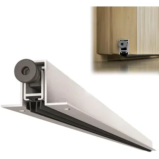 Gedotec Absenkdichtung Trend ALETTE | Absenkbare Bodendichtung für Türen | 1 Stück 30x20 mm Länge: 930 mm | Einlass- Schraubbefestigung | Zugluftstopper | Türbodendichtung gegen Kälte und Lärm