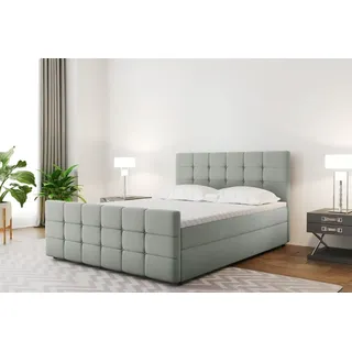 Boxspringbett Schlafzimmerbett SENON 180x220cm in div. Farbvarianten