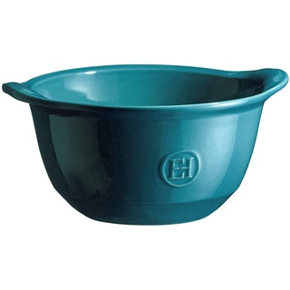 Emile Henry EH602149 Auflaufform, Keramik, Calanque Blau, 0,55 l