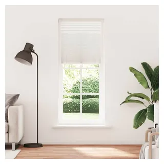 vidaXL Plissee 80 x 200 cm Wellen/weiß